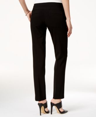 BCX Juniors' Straight-Leg Trouser Pants 