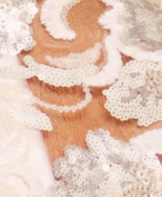 Say Yes to the Prom Juniors' 2-Pc. Sequined Cap-Sleeve Gown, A Macy's Exclusive