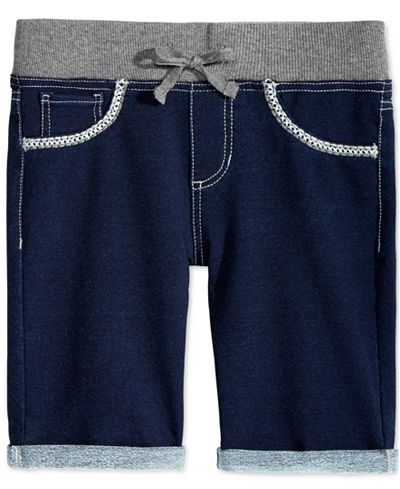 Imperial Star Knit Bermuda Shorts, Big Girls (7-16)