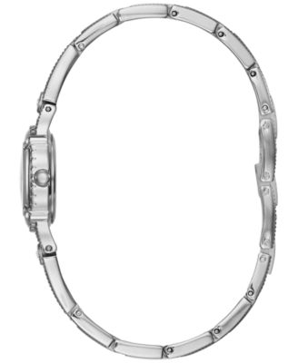 Watch, Women's Silver Tone Bracelet 22mm U0135L1