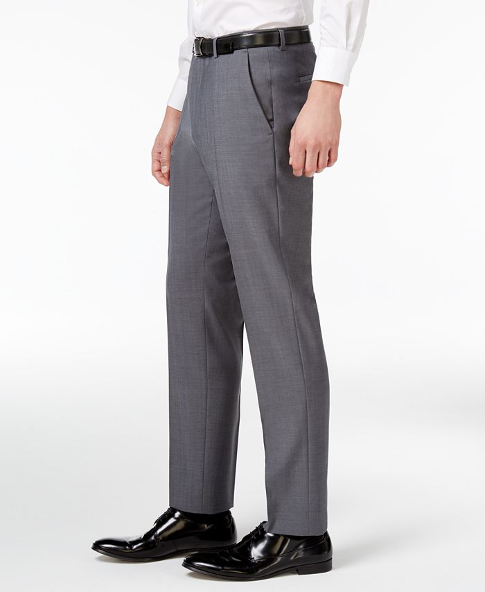 Hugo Boss HUGO Men's Slim-Fit Medium Gray Suit - Macy's