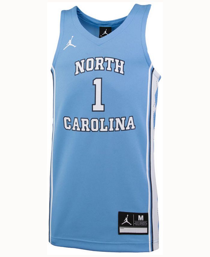Nike North Carolina Tar Heels Replica Basketball Jersey, Big Boys (8-20 ...