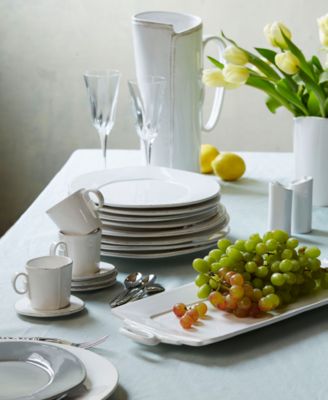 Vietri Lastra Dinnerware Collection In Gray