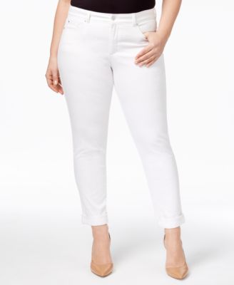 macys plus size boyfriend jeans