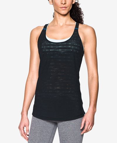 Under Armour HeatGear Cross-Back Tank Top