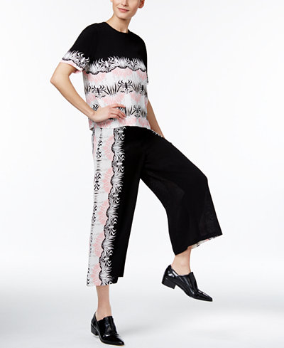 YYIGAL Printed Top & Cropped Pants, a Macy's Exclusive Style