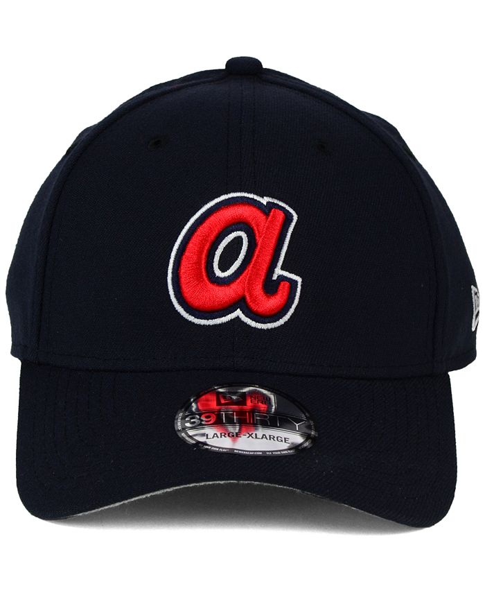 New Era Atlanta Braves Core Classic 39THIRTY Cap - Macy's