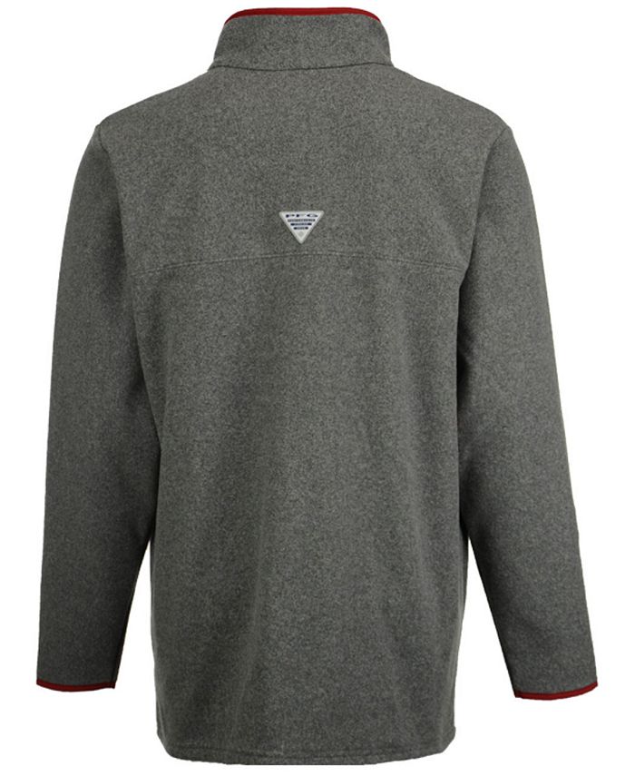 Columbia Men's Alabama Crimson Tide Harborside Fleece Pullover Macy's