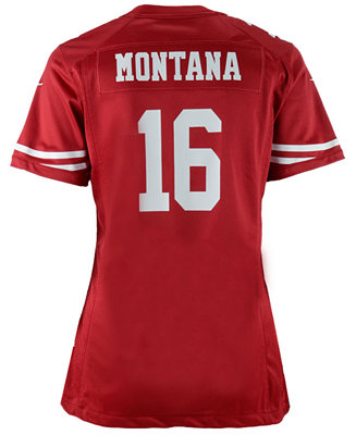 joe montana jersey for women