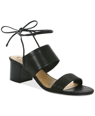 Tahari Doe Lace-Up Sandals