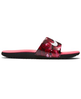 Nike - Girls' Kawa Print Slide Sandals from Finish Line