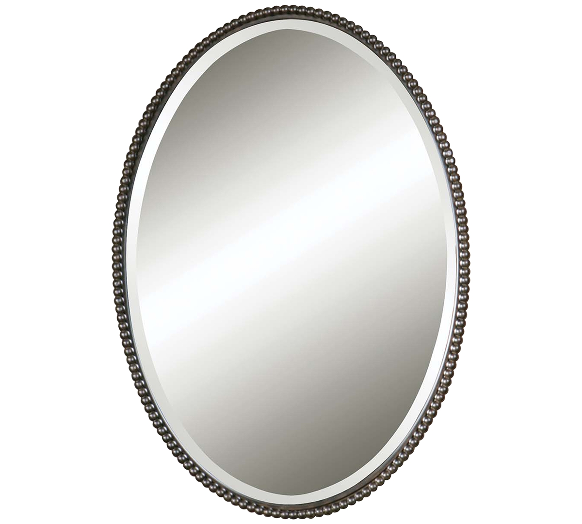 Sherise Oval Mirror - Bronze