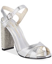 Silver High Heels - Macy's