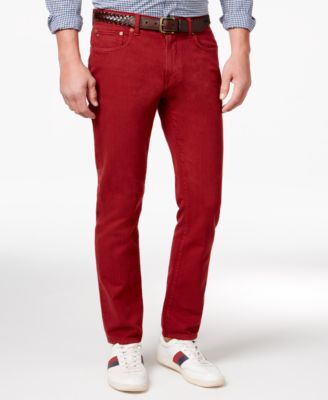 Tommy Hilfiger - Men's Straight-Fit Cotton Jeans