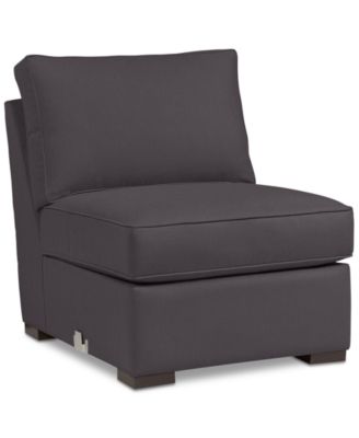Furniture - Astra's Armless Fabric Chair- Custom Colors, Only at Macy's