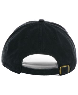 Men's Black Chicago Blackhawks Team Clean Up Adjustable Hat