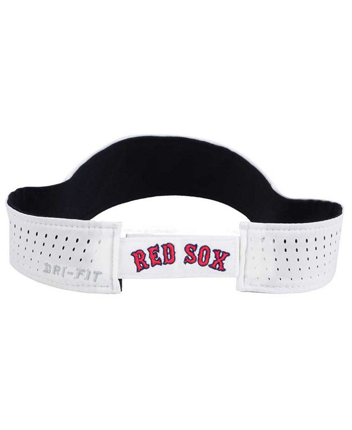 Nike Boston Red Sox White Dri-FIT Visor - Macy's