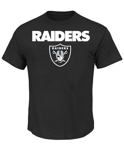 Profile Men's Oakland Raiders Basic Logo Performance Big & Tall T-Shirt