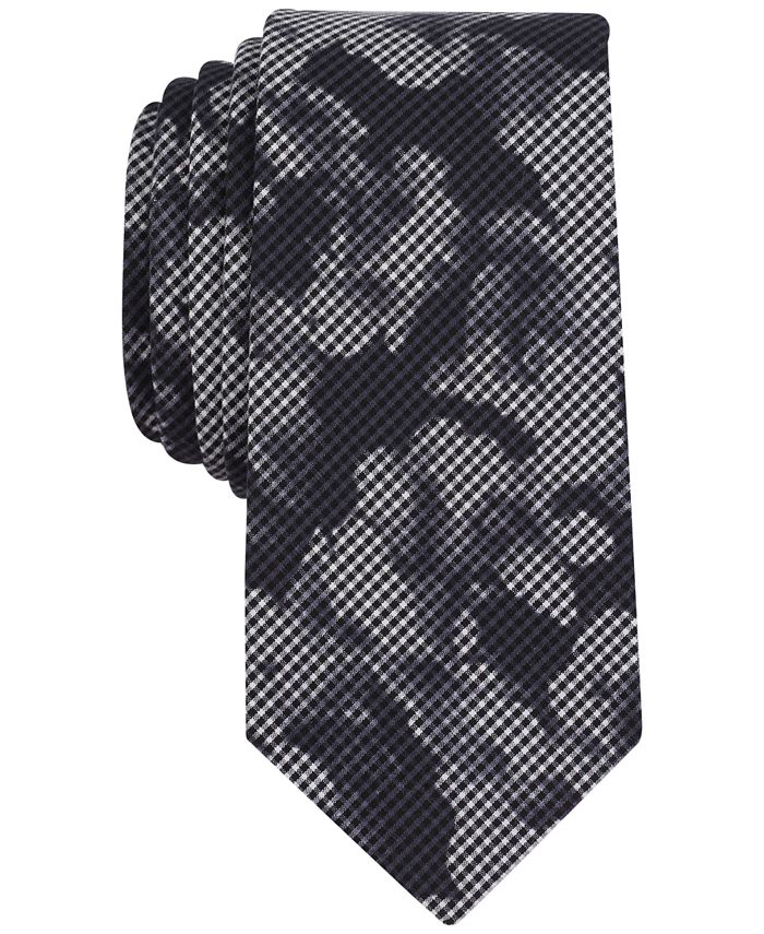 Bar III Men's Valencia Floral Slim Tie, Created for Macy's Macy's