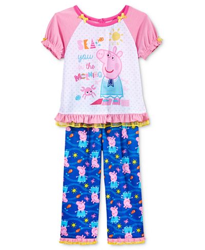 Komar Kids 2-Pc. Peppa Pig Sea You In The Morning Pajama Set, Toddler Girls (2T-5T)