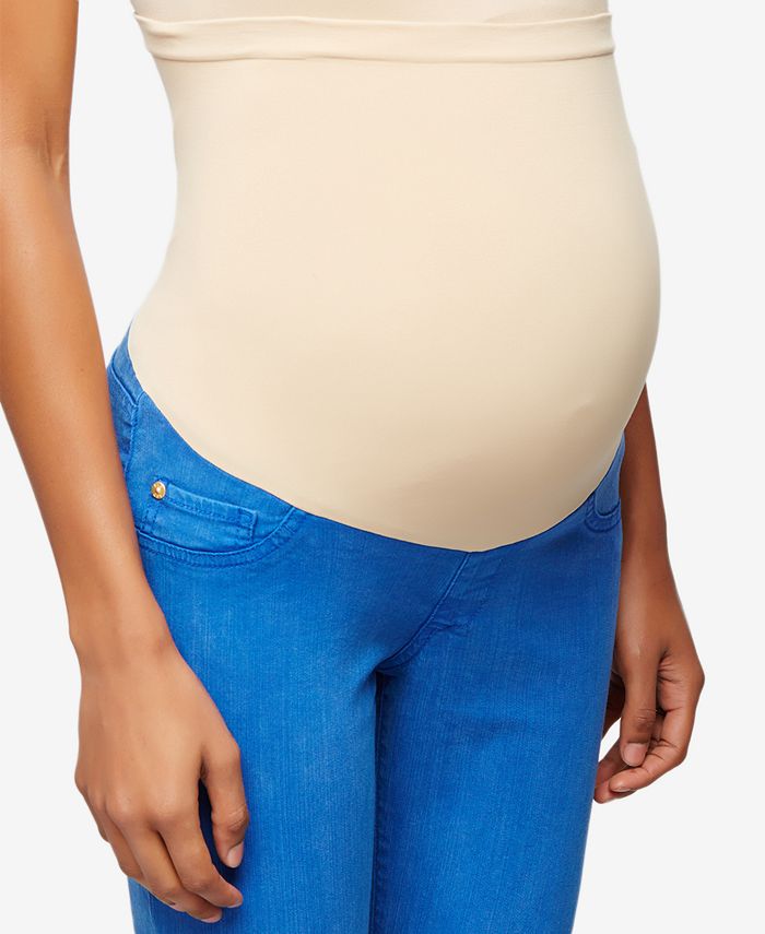 Luxe Essentials Denim Maternity Ankle Pants Macy's