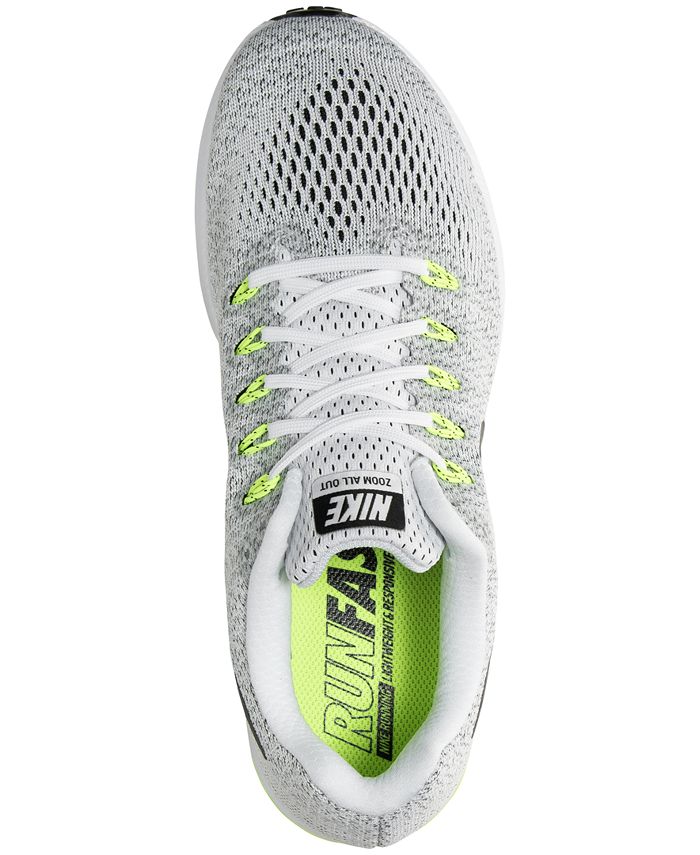 Nike Men's Zoom All Out Low Running Sneakers from Finish Line - Macy's