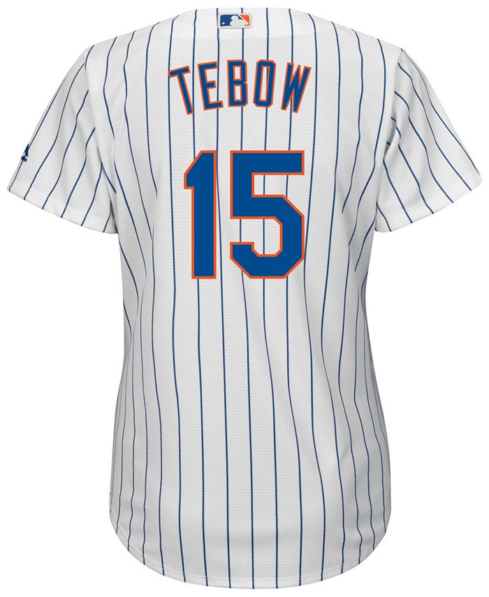 Majestic Women's Tim Tebow New York Mets Cool Base Player Replica