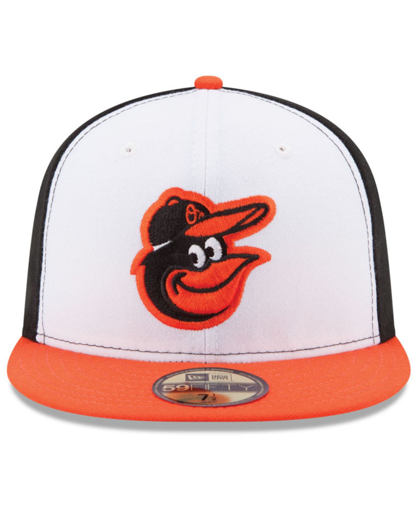 Мужская кепка New Era Baltimore Orioles Authentic Collection 59FIFTY Fitted — фото 2