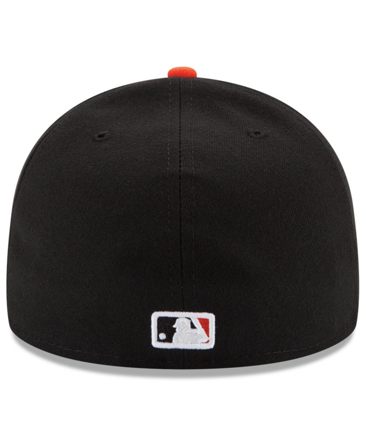 Shop New Era Baltimore Orioles Authentic Collection 59fifty Fitted Cap In Black,orange