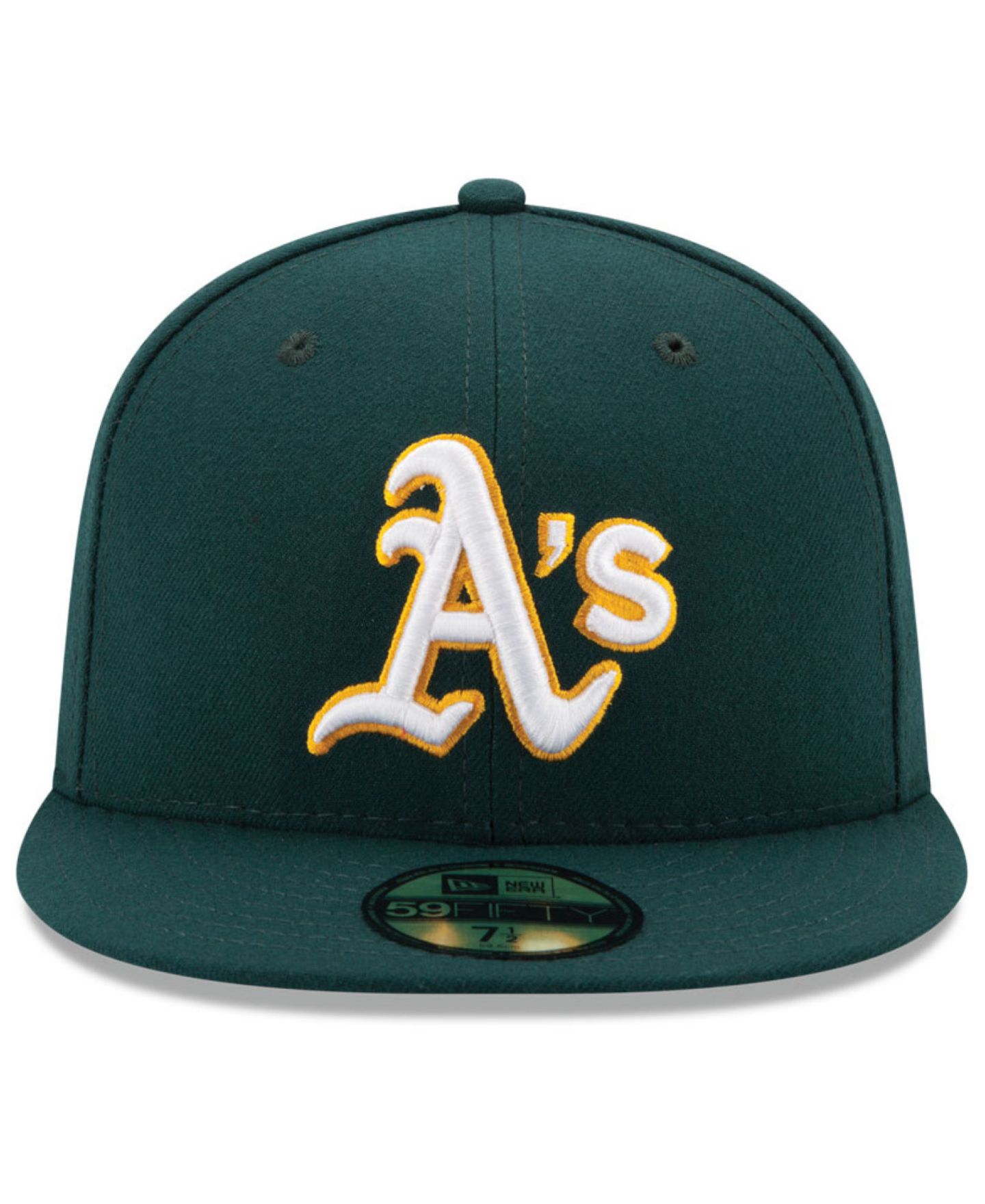Мужская кепка New Era Oakland Athletics Authentic Collection 59FIFTY Fitted — фото 2