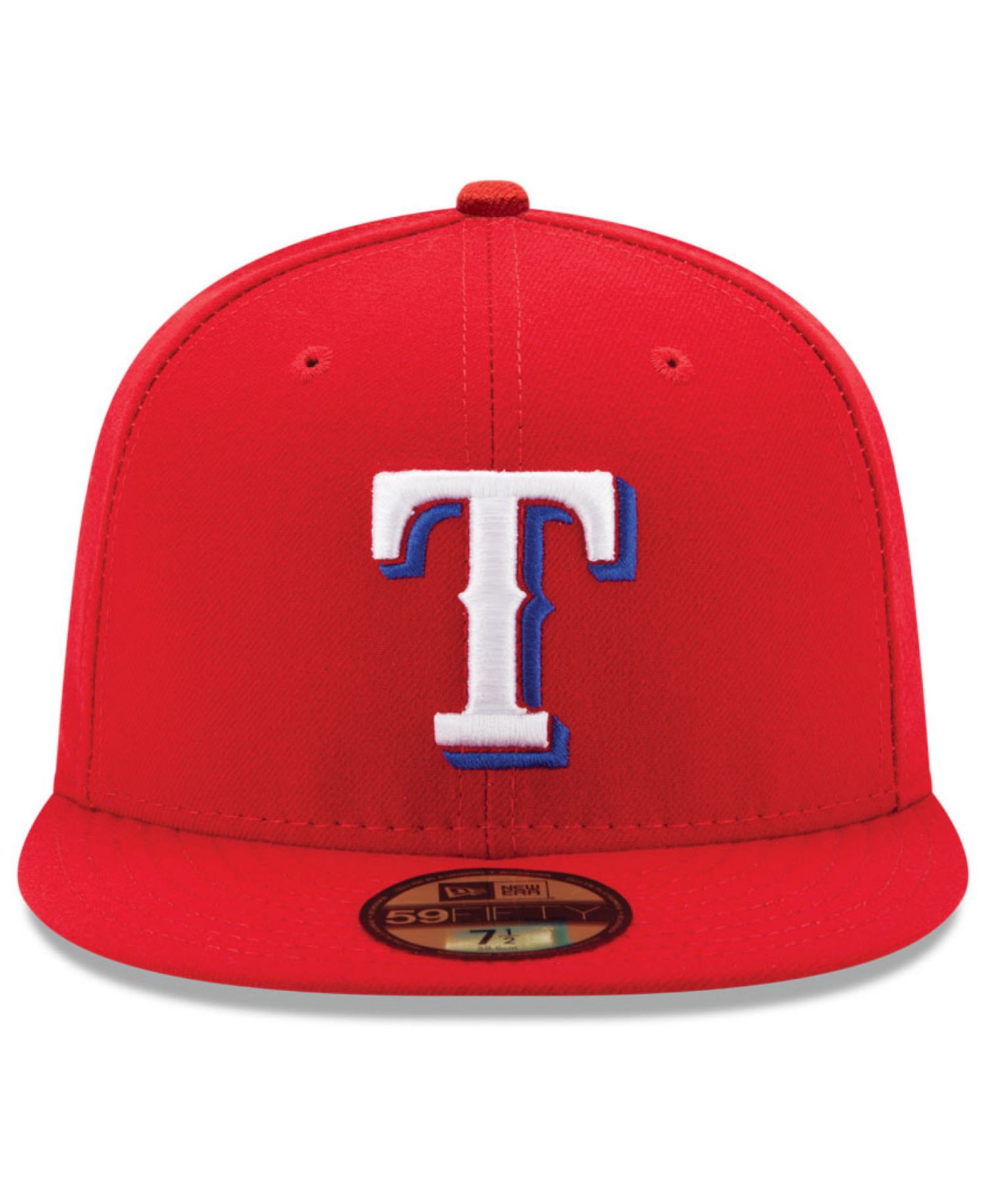 Texas Rangers Authentic Collection 59FIFTY Fitted Cap