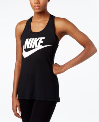 Nike Sportswear Essential Racerback Tank Top & Reviews - Tops - Women ...