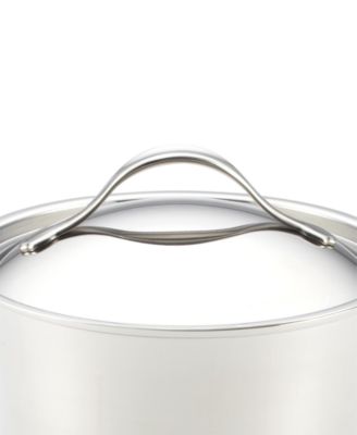 Nouvelle Copper Stainless Steel 6.5-Qt. Stockpot with Lid