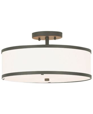 Livex - Park Ridge Metal 15'' Semi Flush Ceiling Mount
