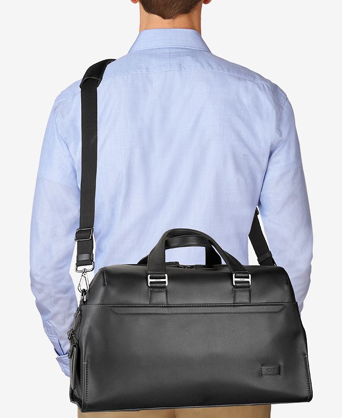 Tumi Men's Leather Rockwell Day Duffel Bag Macy's
