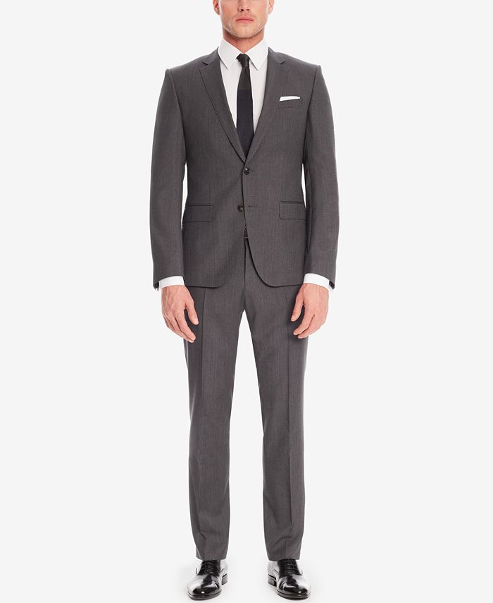 Hugo Boss BOSS Men's Slim-Fit Super 100 Wool Suit - Macy's