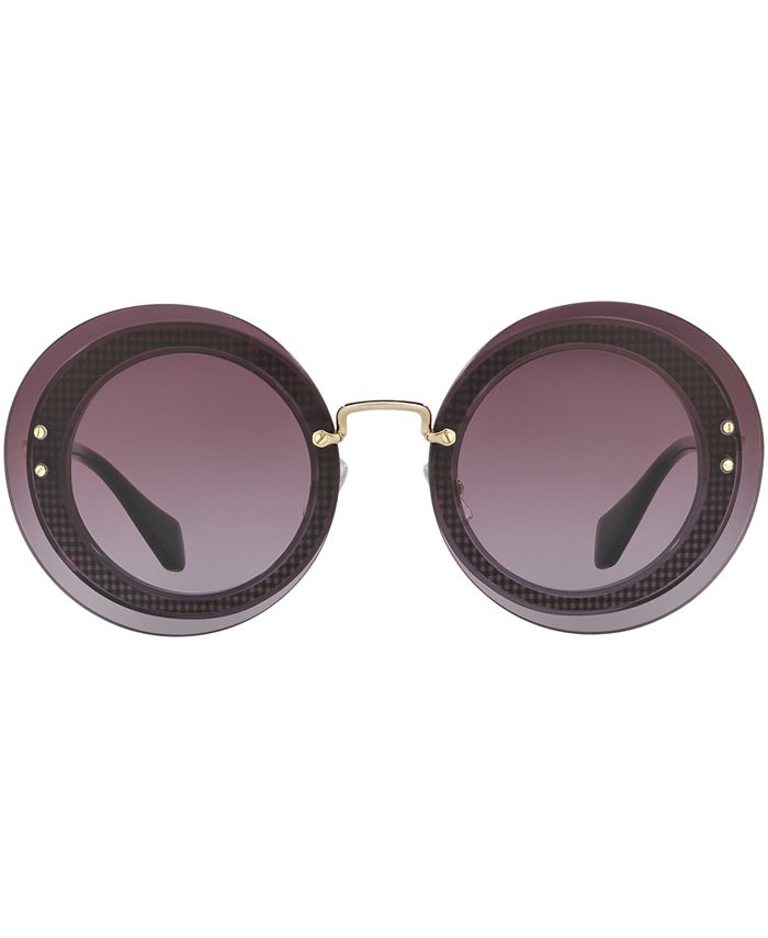MIU MIU Sunglasses, MU 10RS - Macy's
