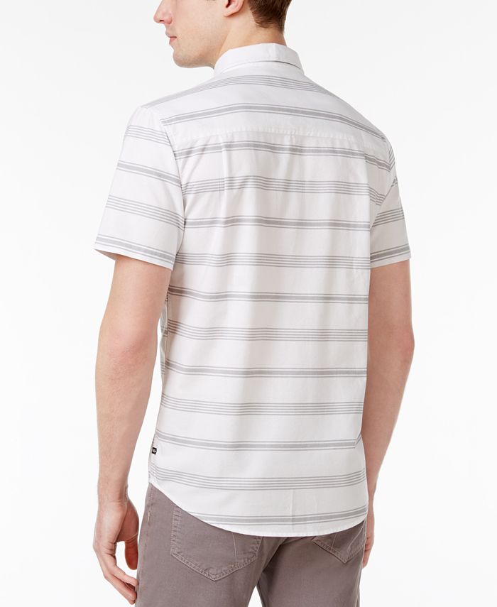 Tavik Men's Shin Stripe Cotton Shirt - Macy's