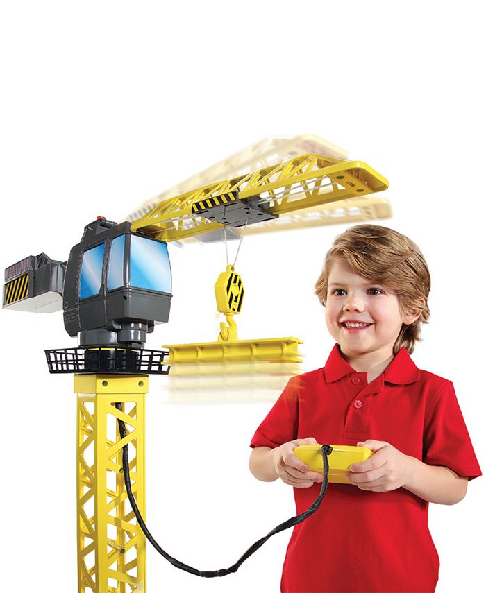 Discovery jumbo motorized construction crane set new arrivals