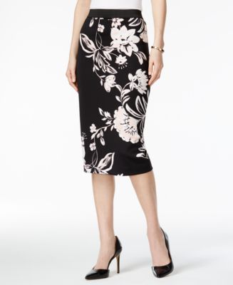 Alfani Printed Scuba Skirt, Created for Macy's - Skirts - Women - Macy's