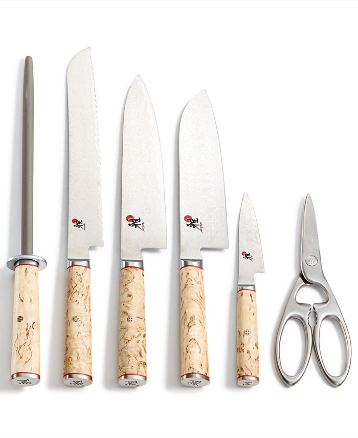 Miyabi Birchwood 7Pc. Knife Set Macy's