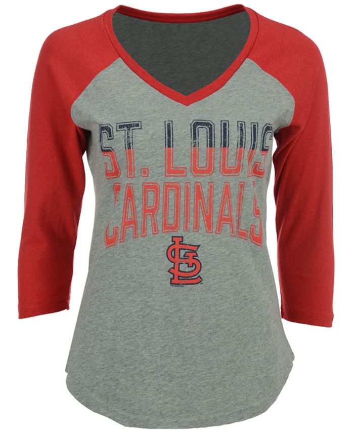 G-III Sports Women's St. Louis Cardinals Start-Up Raglan T-Shirt - Macy's