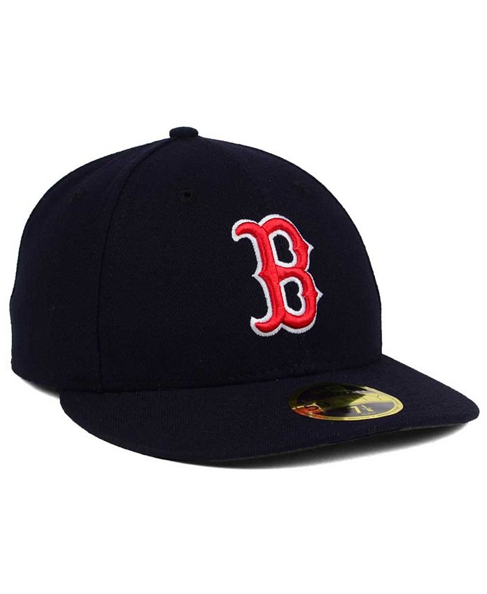 New Era Boston Red Sox Low Profile AC Performance 59FIFTY Fitted Cap ...