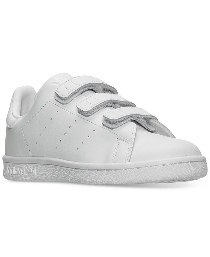 adidas Little Boys' Stan Smith Casual Sneakers from Finish Line - Macy's