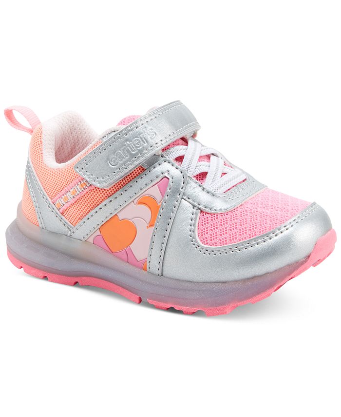 Carter's light shop up sneakers
