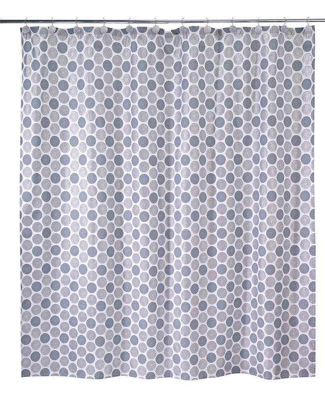 Avanti Dotted Circle Shower Curtain & Reviews Shower Curtains Bed