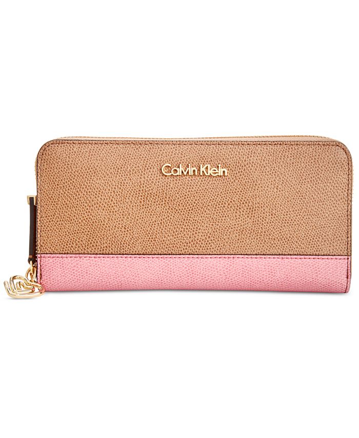 Macy's calvin klein wallet top