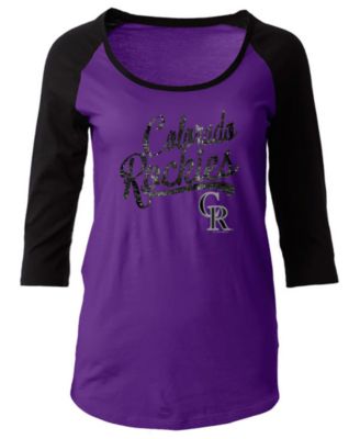 5th & Ocean - Women's Sequin Raglan T-Shirt