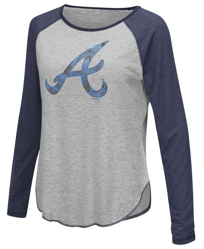 Touch by Alyssa Milano Women's Atlanta Braves Long Sleeve Touch T