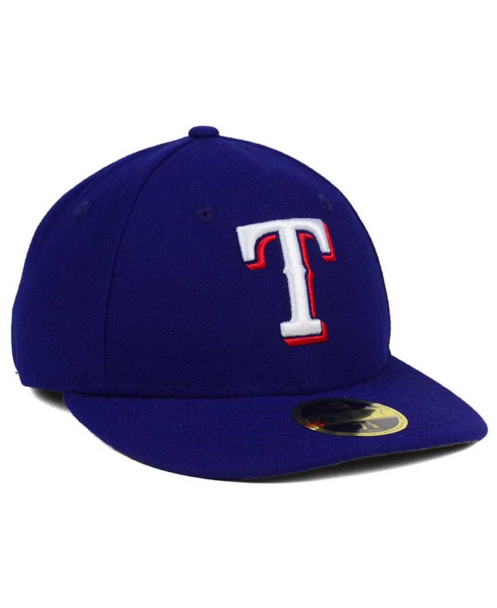 New Era Texas Rangers Low Profile AC Performance 59FIFTY Cap - Macy's